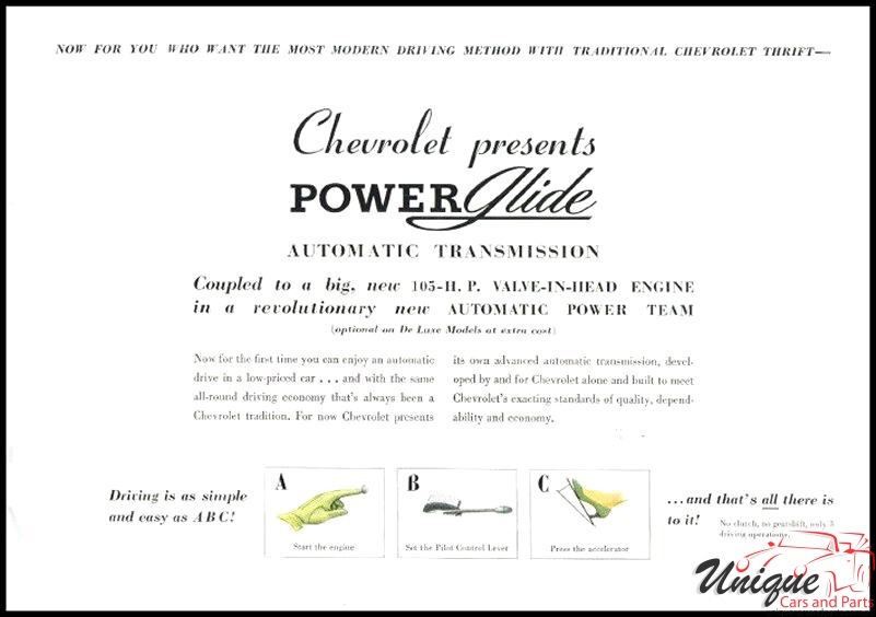 1950 Chevrolet Brochure Page 2